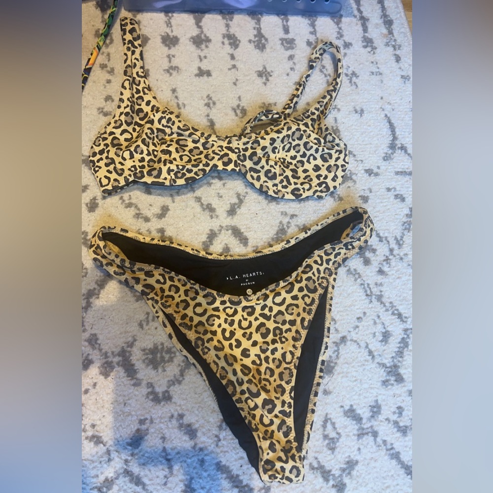Pacsun cheetah bikini